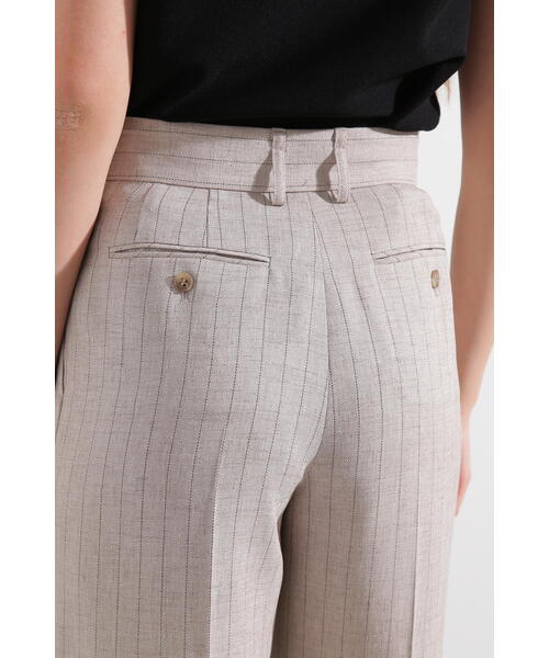 PINKY&DIANNE（ピンキーアンドダイアン）の「◆ストライプワイドパンツ（その他パンツ・レディース・ベージュ系その他/ブルー系その他6・38/36）」の15枚目の写真