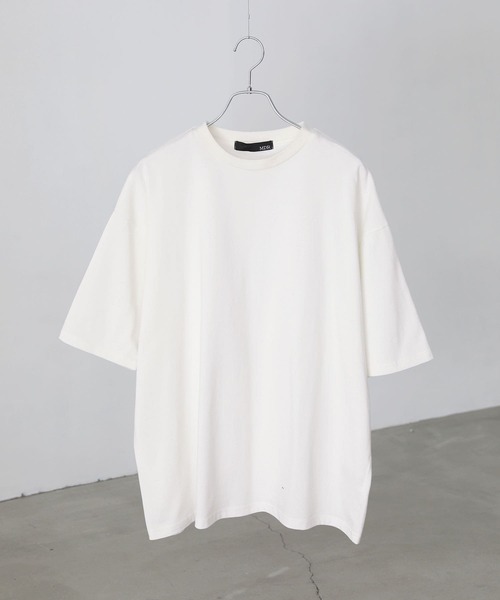 MDR(エムディアール)の「『オーバーサイズ コットンベーシックTシャツ』(Tシャツ/カットソー・メンズ・ライトグリーン/オフホワイト/チャコール/ブラック・L/M)」の18枚目の写真