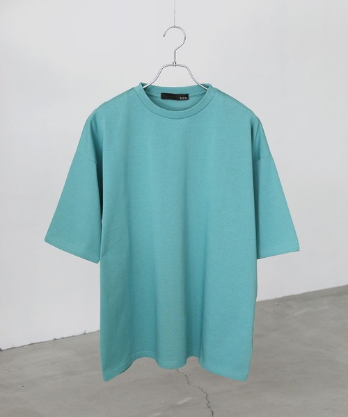 MDR(エムディアール)の「『オーバーサイズ コットンベーシックTシャツ』(Tシャツ/カットソー・メンズ・ライトグリーン/オフホワイト/チャコール/ブラック・L/M)」の21枚目の写真