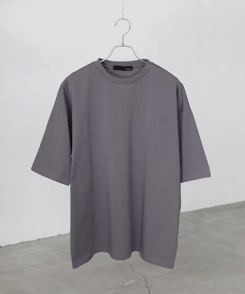 MDR(エムディアール)の「『オーバーサイズ コットンベーシックTシャツ』(Tシャツ/カットソー・メンズ・ライトグリーン/オフホワイト/チャコール/ブラック・L/M)」の20枚目の写真