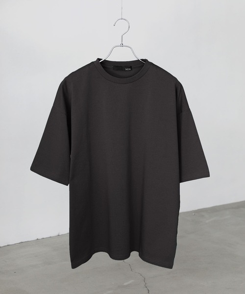 MDR(エムディアール)の「『オーバーサイズ コットンベーシックTシャツ』(Tシャツ/カットソー・メンズ・ライトグリーン/オフホワイト/チャコール/ブラック・L/M)」の19枚目の写真