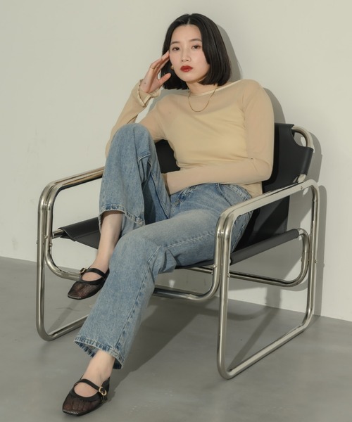 NEUNA（ヌナ）の「メッシュパンプス（パンプス・レディース・アイボリー/ブラック・38/36/40）」の9枚目の写真