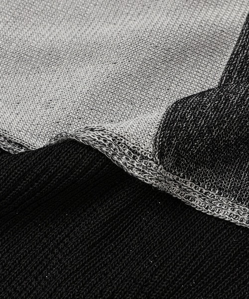 TAN(タン)の「BLOCK CHECKED SCALF DRESS(ドレス・レディース・ブラック・FREE)」の8枚目の写真