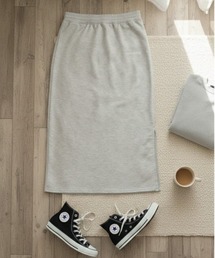 ALWAYS GOOD TIME（オルウェイズグッドタイム）の「【CONVERSE/コンバース】ダンボール生地 スリット入スカート/ナロースカート（スカート）」