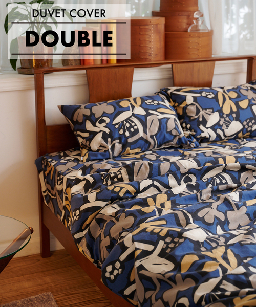 新品【JOURNAL STANDARD FURNITURE】ダブル掛け布団カバー セール】FLOWER DUVET COVER D 掛け布団カバー ダブル（インテリア雑貨