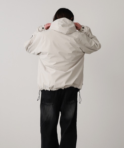 ROOPTOKYO（ループトウキョウ）の「Stand color　Over Size Jacket / スタンドカラーオーバーサイズジャケット（ブルゾン・メンズ・ブラック/ホワイト/グリーン・M/L）」の11枚目の写真