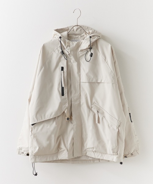 ROOPTOKYO（ループトウキョウ）の「Stand color　Over Size Jacket / スタンドカラーオーバーサイズジャケット（ブルゾン・メンズ・ブラック/ホワイト/グリーン・M/L）」の4枚目の写真