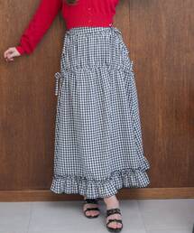 ems excite | ハイウエストドロストフレアSK(スカート)