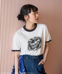 リンガー」に該当するTシャツ/カットソー（グレー/灰色系