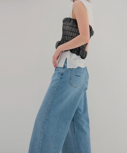 ODAKHA（オダカ）の「ODAKHA / specter tube top(スペクターチューブトップ OH25SS-WG02A)（チューブトップ・レディース・ブラック・38）」の10枚目の写真