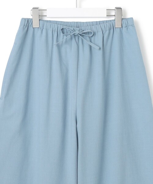 J.PRESS YORK STREET(ジェイプレスヨークストリート)の「【WOMEN】リネンライクリラックス ワイドパンツ(その他パンツ・レディース・グレー系/ライトグリーン系/ネイビー系/ダルブルー系/ブラック系3・F)」の11枚目の写真