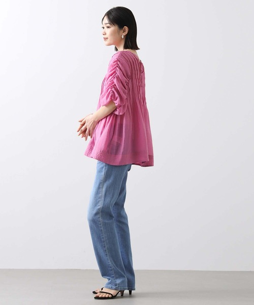 【TORRAZZO DONNA】シアータック５分２ｗａｙブラウス Torrazzo Donna（トラッゾドンナ）の「シアータック5分2way