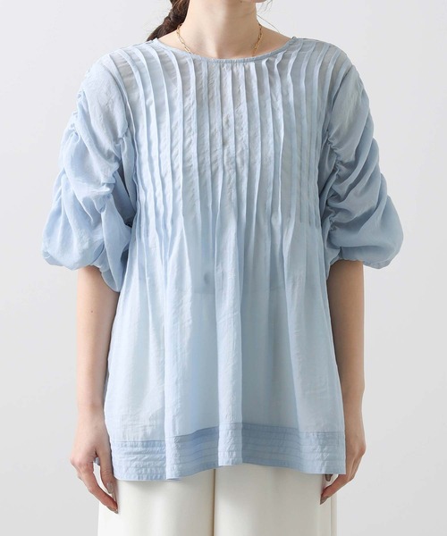 【TORRAZZO DONNA】シアータック５分２ｗａｙブラウス Torrazzo Donna（トラッゾドンナ）の「シアータック5分2way