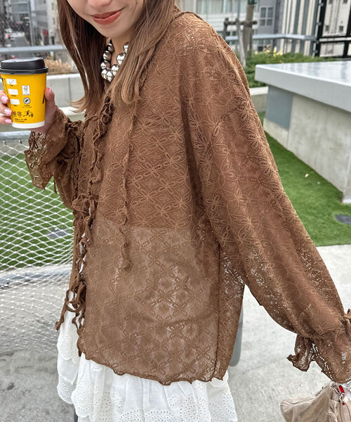 CIAOPANIC（チャオパニック）の「レースメローフーディー