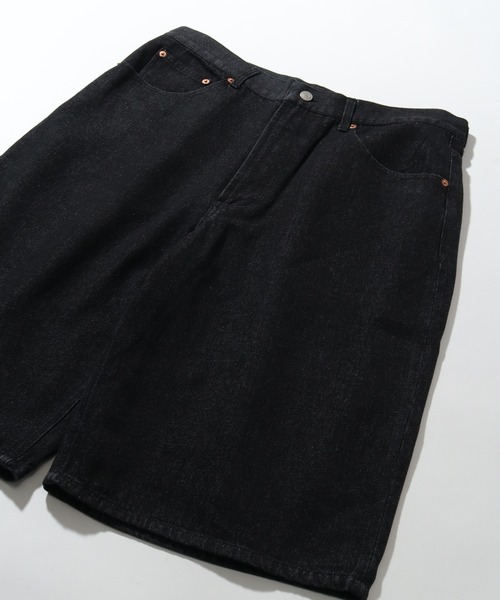 FIRST DOWN（ファーストダウン）の「【FIRST DOWN/ファーストダウン】BAGGY FIT SHORT JEAN/ バギーフィット ショートジーン（デニムパンツ・メンズ・ネイビー/ライトブルー/ブラック・XL/L/M）」の19枚目の写真
