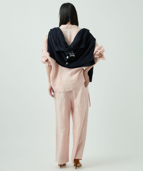 新品タグ付き✨24SS　定価3.9万　カオス　アンバーリネンパンツ　ベルギー 新品タグ付き✨24SS 定価3.9万 カオス アンバーリネンパンツ ベルギー