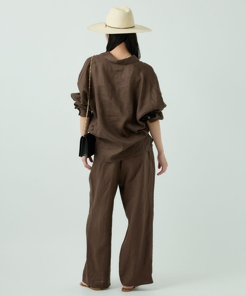 Chaos(カオス)の「Chaos(カオス)/カルーラリネンパンツ ◆セットアップ可◆(その他パンツ・レディース・ピンク/ブラウン・FREE)」の13枚目の写真