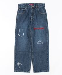 September（セプテンバー）の「/SEPTEMBER(セプテンバー)/emoji sytch denim pants（デニムパンツ）」
