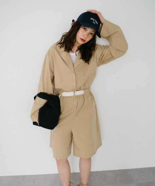 HANNE(アン)の「2WAYハンドルバッグ(ショルダーバッグ・レディース・ブラック/カーキ・FREE)」の9枚目の写真