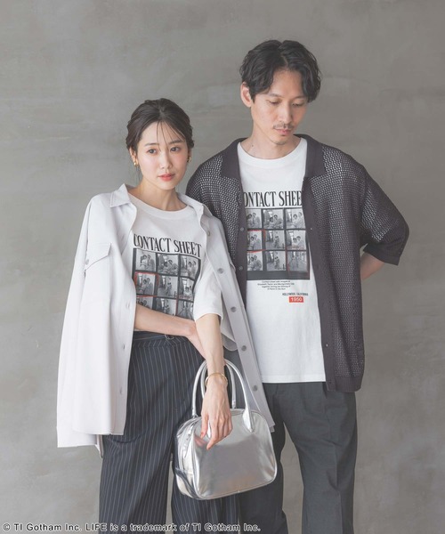 GLOBAL WORK（グローバルワーク）の「LIFE PICTURE COLLECTION＊プリントT半袖/329188（Tシャツ/カットソー・レディース・オフホワイト/ホワイト系その他6/ホワイト系その他7・MEDIUM/X-LARGE）」の10枚目の写真