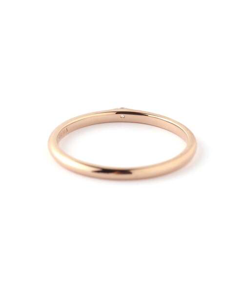 SIENA ROSE（シエナロゼ）の「ROSETEN・プラムダイヤ1粒リング（リング・レディース・ピンクゴールド・9号/11号/13号）」の9枚目の写真