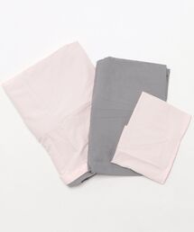 CERCA（チェルカ）の「【 somni / ソニ 】バイカラー　シングル ベッドカバー 枕カバー 寝具3点セット（寝具）」