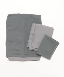 CERCA（チェルカ）の「【 somni / ソニ 】バイカラー　シングル ベッドカバー 枕カバー 寝具3点セット（寝具）」
