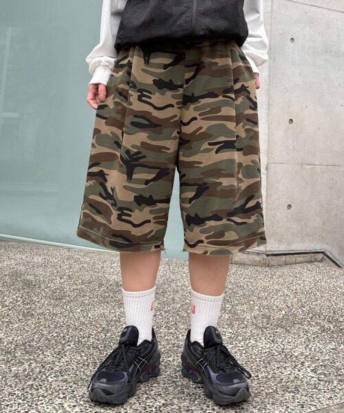 CIAOPANIC TYPY（チャオパニックティピー）の「【UNISEX】アソート柄スウェットハーフパンツ（その他パンツ・レディース・グレー/チャコールグレー/カーキ・MEDIUM/LARGE）」の4枚目の写真