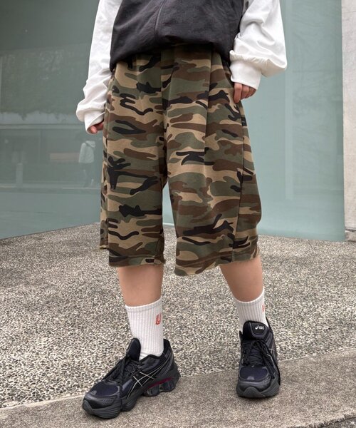 CIAOPANIC TYPY（チャオパニックティピー）の「【UNISEX】アソート柄スウェットハーフパンツ（その他パンツ・レディース・グレー/チャコールグレー/カーキ・MEDIUM/LARGE）」の6枚目の写真