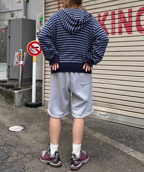 CIAOPANIC TYPY（チャオパニックティピー）の「【UNISEX】アソート柄スウェットハーフパンツ（その他パンツ・レディース・グレー/チャコールグレー/カーキ・MEDIUM/LARGE）」の14枚目の写真