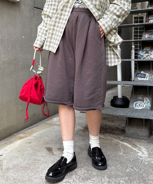 セール】【UNISEX】アソート柄スウェットハーフパンツ（その他