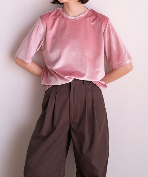 ベロアTシャツ | AKTE