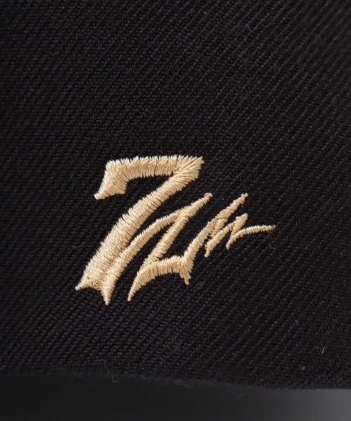 7Union(セブンユニオン)の「7UNION CORKS THUNDER LOGO SNAP コルク&デニム 5パネルキャップ(キャップ・メンズ・インディゴブルー/ブラック・FREE)」の7枚目の写真