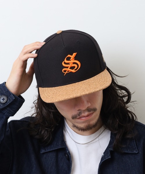 7Union(セブンユニオン)の「7UNION CORKS THUNDER LOGO SNAP コルク&デニム 5パネルキャップ(キャップ・メンズ・インディゴブルー/ブラック・FREE)」の15枚目の写真