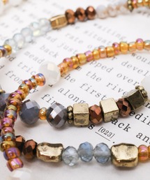 Mag.（マグ）の「【ビーズブレスレット【３本SET】】（ブレスレット）」