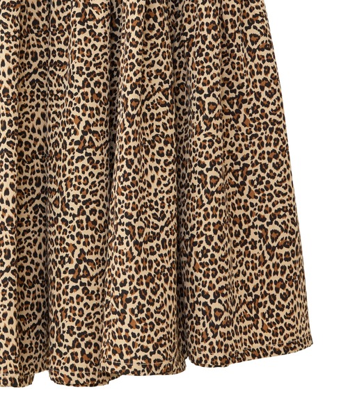 Candy Stripper（キャンディストリッパー）の「ANIMAL TIERED スカート（スカート・レディース・オフホワイト/ベージュ・FREE）」の14枚目の写真