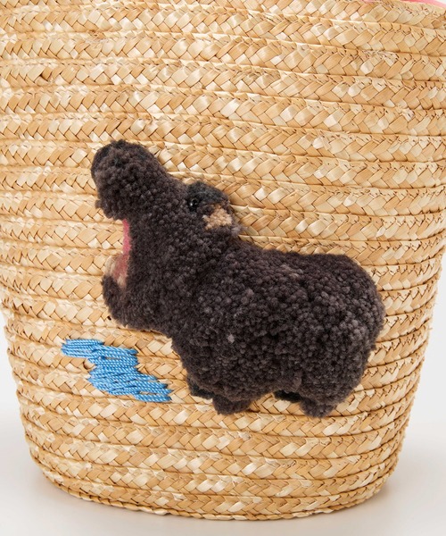 美品　TREASURE TOPKAPI アニマル カゴバッグ　パンダ TOPKAPI｜【TREASURE TOPKAPI】 アニマル カゴバッグ