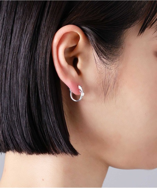セール】【生産終了モデル】“BASIC”クロッシングピアス（ウロボロス