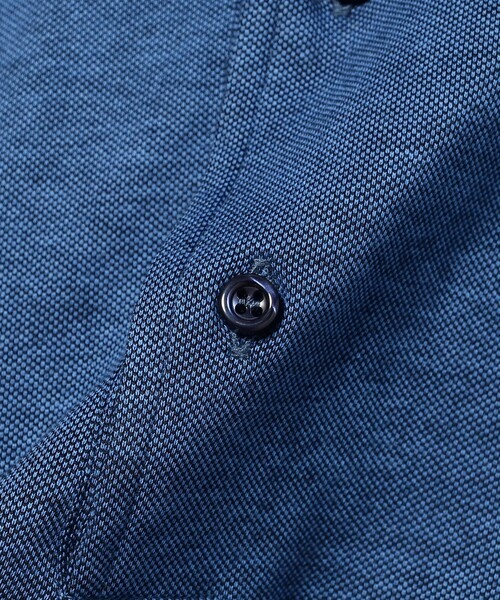 BRILLA per il gusto（ブリッラペルイルグースト）の「【別注】GUY ROVER / ボタンダウン カノコ メランジ ポロシャツ（ポロシャツ・メンズ・インディゴブルー/ブラウン系その他4・L/M/S/XS/XL）」の21枚目の写真