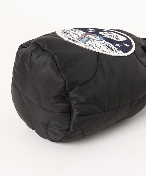 HOUSTON(ヒューストン)の「HOUSTON / PEANUTS EFFECT BAG(FLYING ACE/ASTRONATS) / 6886/6887(ショルダーバッグ・レディース・ベージュ系その他/ベージュ/ブラック/ブラック系その他・ONESIZE)」の6枚目の写真