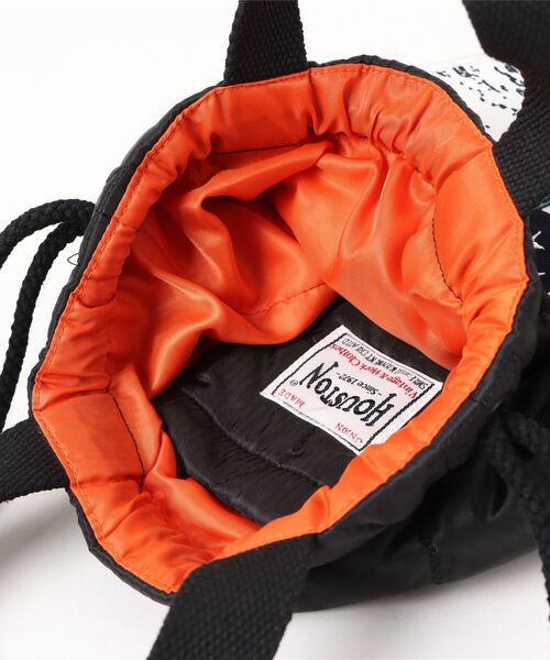 HOUSTON(ヒューストン)の「HOUSTON / PEANUTS EFFECT BAG(FLYING ACE/ASTRONATS) / 6886/6887(ショルダーバッグ・レディース・ベージュ系その他/ベージュ/ブラック/ブラック系その他・ONESIZE)」の7枚目の写真