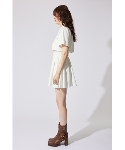 rienda（リエンダ）の「バストフレアミニワンピース 秋服（ワンピース・レディース・ライトブルー/ブラック/ベージュ系その他/ホワイト系その他・SMALL/MEDIUM）」の10枚目の写真