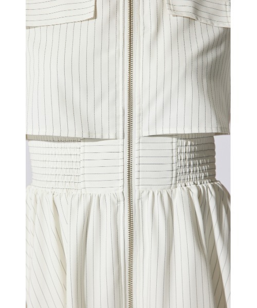 rienda（リエンダ）の「バストフレアミニワンピース 秋服（ワンピース・レディース・ライトブルー/ブラック/ベージュ系その他/ホワイト系その他・SMALL/MEDIUM）」の14枚目の写真