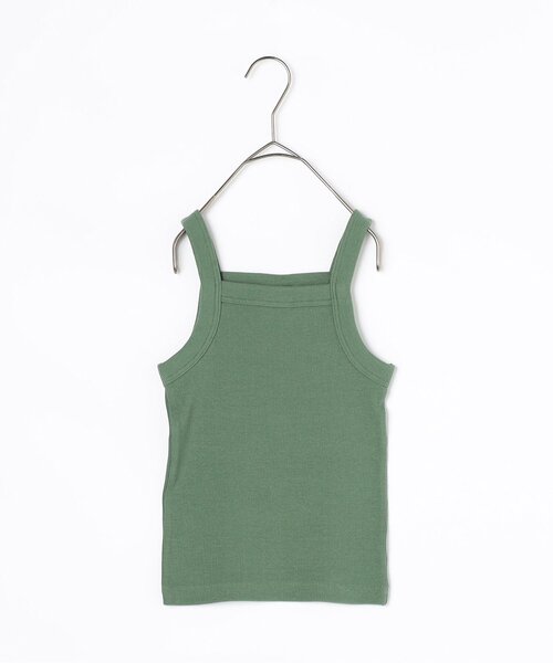 p.premier(ピードットプルミエ)の「シンプルリブキャミトップス(タンクトップ・キッズ・アイボリー/ネイビー/イエロー/ブラウン/グリーン/レッド・80/90/100/110/120/130/140)」の4枚目の写真
