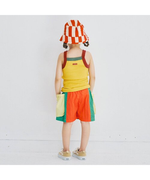 p.premier(ピードットプルミエ)の「シンプルリブキャミトップス(タンクトップ・キッズ・アイボリー/ネイビー/イエロー/ブラウン/グリーン/レッド・80/90/100/110/120/130/140)」の13枚目の写真