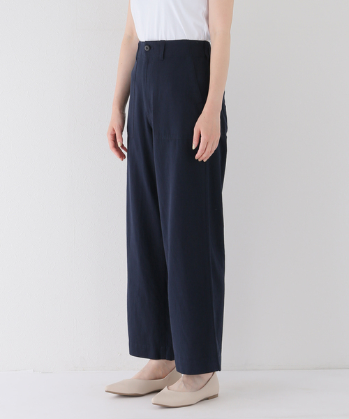 JOURNALSTANDARD relume コットンリネンツイルベイカーパンツ 追加》コットンリネンツイルベイカーパンツ（カーゴパンツ