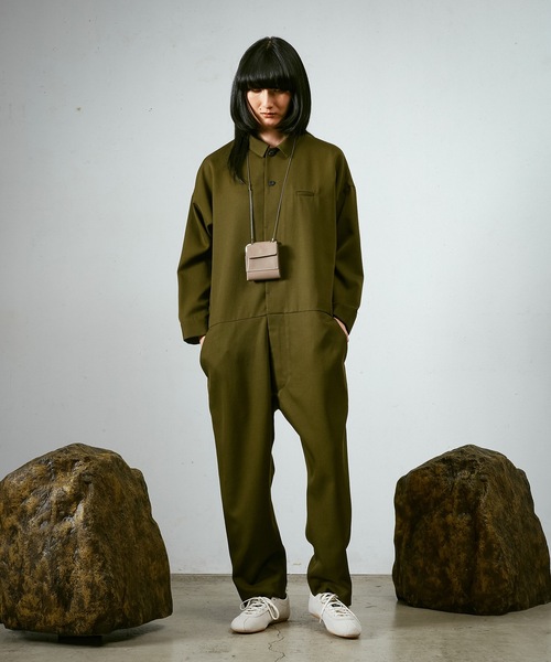 ドゥルカマラ　ヘリンボーン　ツイード　サロペット　よそいきオーバーオール よそいきオールインワン（サロペット/オーバーオール