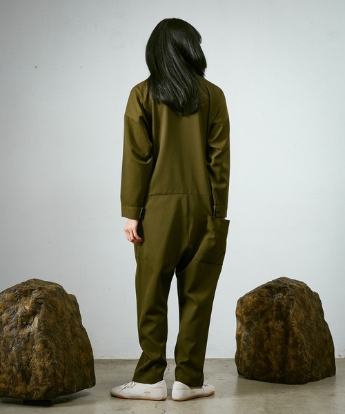 Dulcamara(ドゥルカマラ)の「よそいきオールインワン(サロペット/オーバーオール・メンズ・ネイビー系/ブラック/オリーブ・0/1)」の13枚目の写真