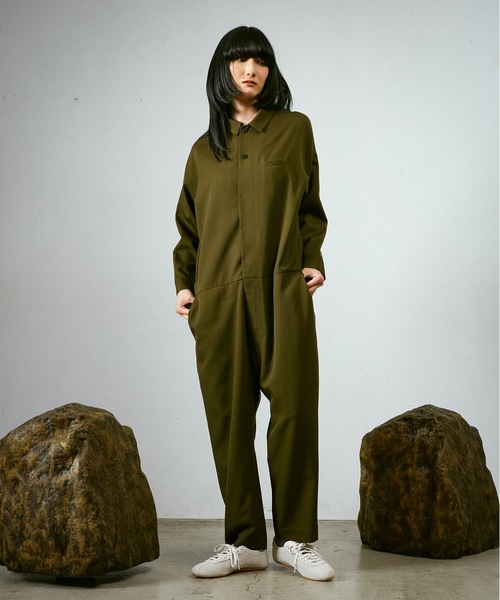 Dulcamara(ドゥルカマラ)の「よそいきオールインワン(サロペット/オーバーオール・メンズ・ネイビー系/ブラック/オリーブ・0/1)」の9枚目の写真