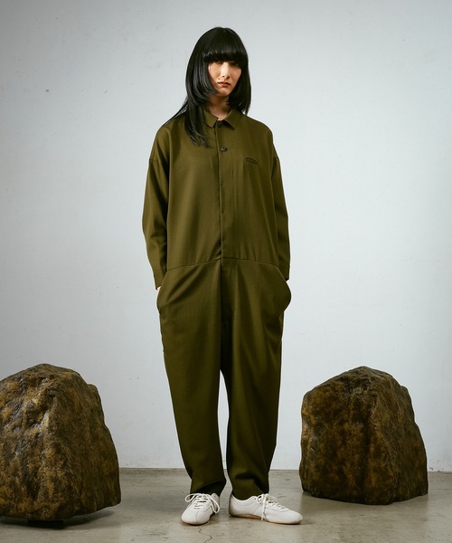 Dulcamara(ドゥルカマラ)の「よそいきオールインワン(サロペット/オーバーオール・メンズ・ネイビー系/ブラック/オリーブ・0/1)」の10枚目の写真